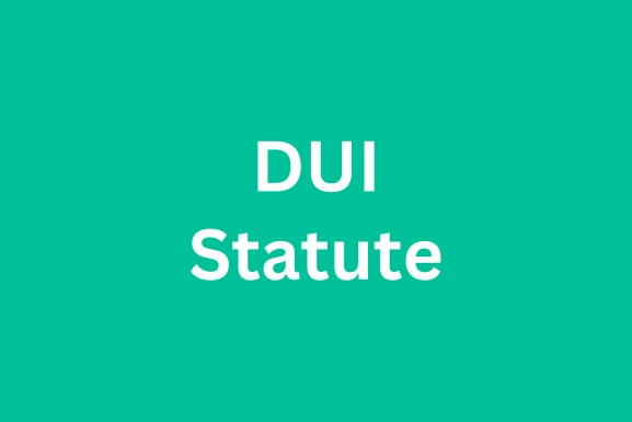 DUI Statute